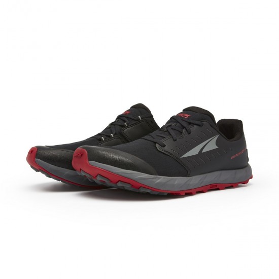 Altra Superior 5 Trail Running Shoes Black/Red Men