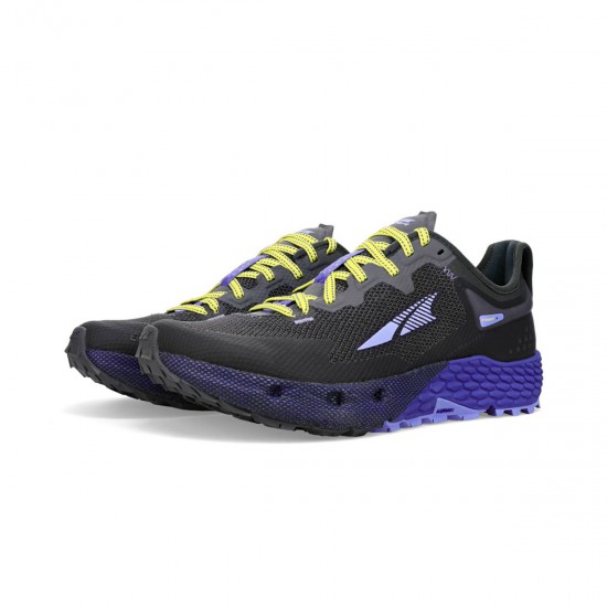 Altra Timp 4 Trail Shoes Gray/Purple Women