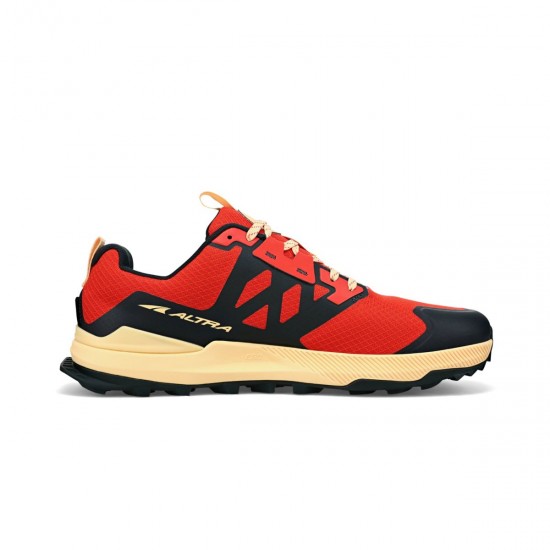 Altra Lone Peak 7 Trail Running Shoes Red/Orange Men