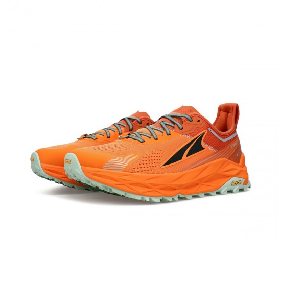 Altra Olympus 5 Trail Running Shoes Orange Men