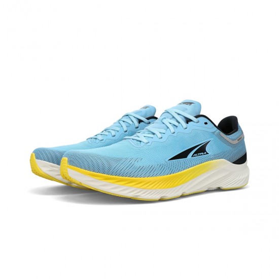 Altra Rivera 3 Road Running Shoes Blue/Yellow Men