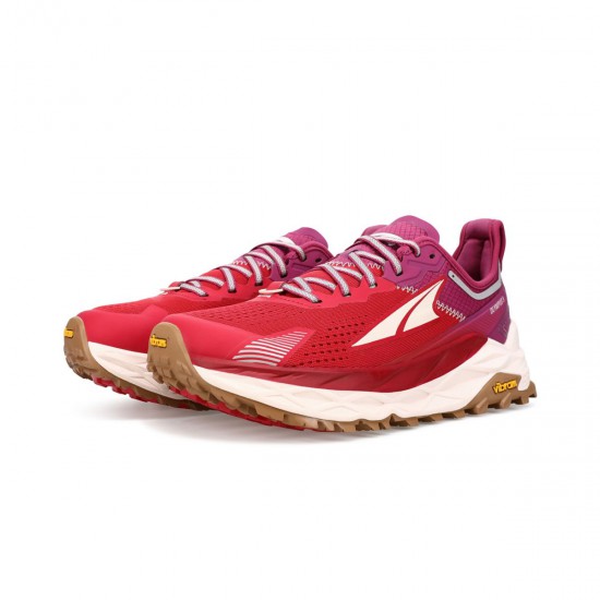 Altra Olympus 5 Trail Running Shoes Raspberry Women