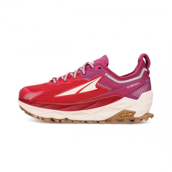 Altra Olympus 5 Trail Running Shoes Raspberry Women