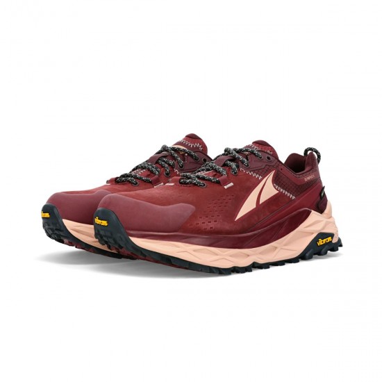 Altra Olympus 5 Hike Low GTX Maroon Women